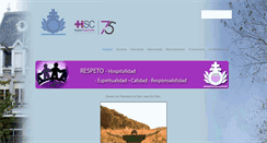 Desktop Screenshot of hospitalsantaclotilde.es